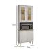 Paneleiro Torre Quente Reflecta 4 Portas Nicho Forno Paris Salleto Branco