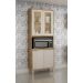 Paneleiro Torre Quente Reflecta 4 Portas Nicho Forno Paris Salleto Carvalho/Off White