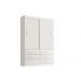 Roupeiro Star 2 Portas Salleto Branco