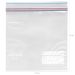 20 Saquinhos Herméticos Zip Lock 1L E 3L Sacos Plásticos Para Alimentos Sanremo