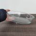 Assadeiras Vidro 1,5L Travessa Retangular e Forma Oval Sanremo