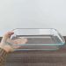 Assadeiras Vidro 1,5L Travessa Retangular e Forma Oval Sanremo