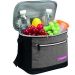 Bolsa Térmica Cooler Com Alças Sanremo 8 Litros Praia Marmita Lanche Cinza