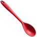 Colher De Silicone Vermelha Utensílio Cozinha Arroz Servir Mexer