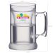 Jogo 6 Canecas Térmicas Para Cerveja Chopp 300ml Canecas De Acrílico Com Gel Sanremo