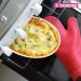 Kit 3 Luvas Térmicas de Silicone para Forno Cozinha Revestida Sanremo