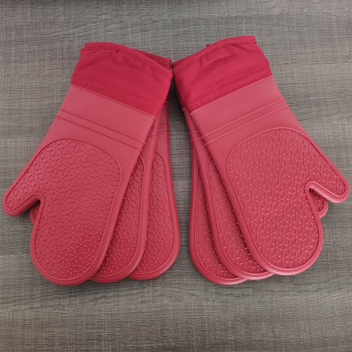 Kit 6 Luvas Térmicas de Silicone para Forno Cozinha Sanremo