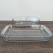 Travessas Refratárias de Vidro Assadeira Retangular 2,2L e Forma Oval 2,4L Sanremo
