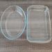 Travessas Refratárias de Vidro Assadeira Retangular 2,2L e Forma Oval 2,4L Sanremo