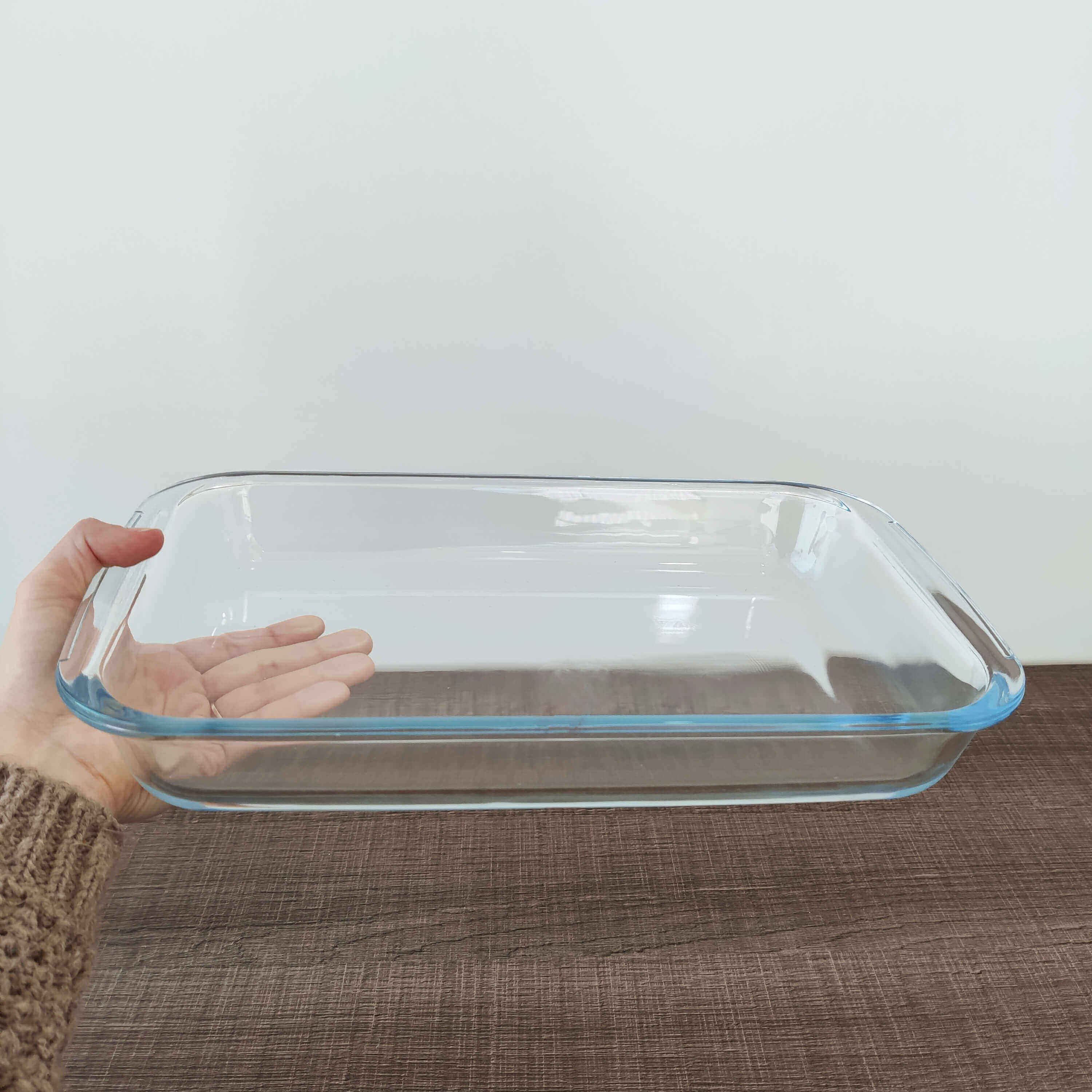 Travessas Refratárias de Vidro Assadeira Retangular 2,2L e Forma Oval 2,4L Sanremo