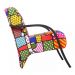 Kit 3 Poltronas Para Sala de Espera Recepção Romero Brito Em Suede Com Braços de Madeira Decorativa Confortável Até 120 kg - PSM