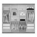 [OUTLET] Guarda-Roupa Casal Havana VIP 8PT 4GV Branco