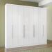 [OUTLET] Guarda-Roupa Casal Havana VIP 8PT 4GV Branco