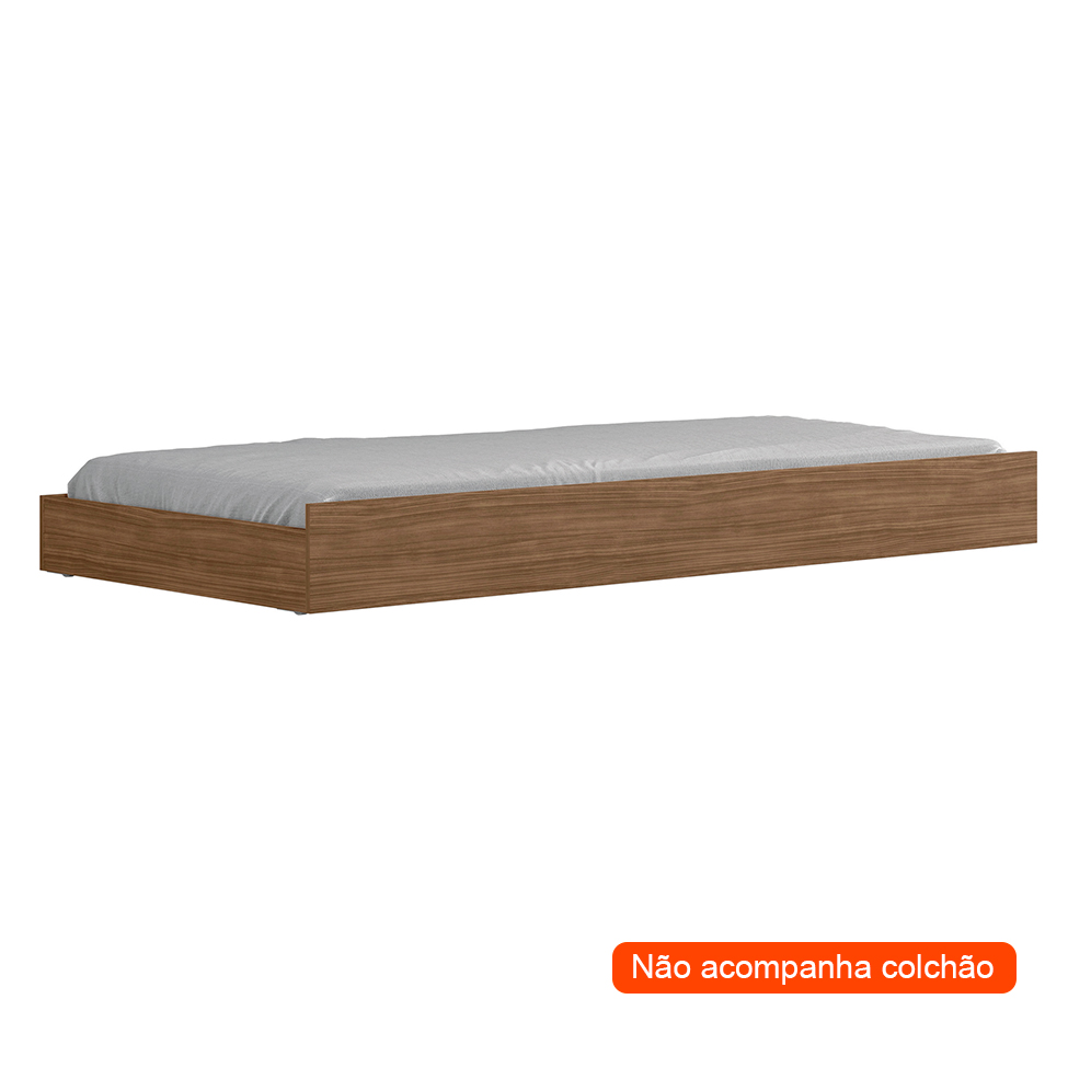 Cama Auxiliar Incivta Jatobá