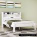 Cama Casal Baú Com Nicho Invicta Branco - Santos Andirá