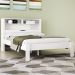 Cama Casal Invicta com Baú Branco - Santos Andirá