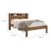 Cama Casal com Baú Invicta Jatobá