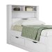 Cama de Solteiro Tradição II Branca