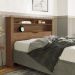 Conjunto Quarto de Casal Completo Com Espelho Seattle Jatobá