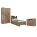 Conjunto Quarto de Solteiro Completo Maia Atacama