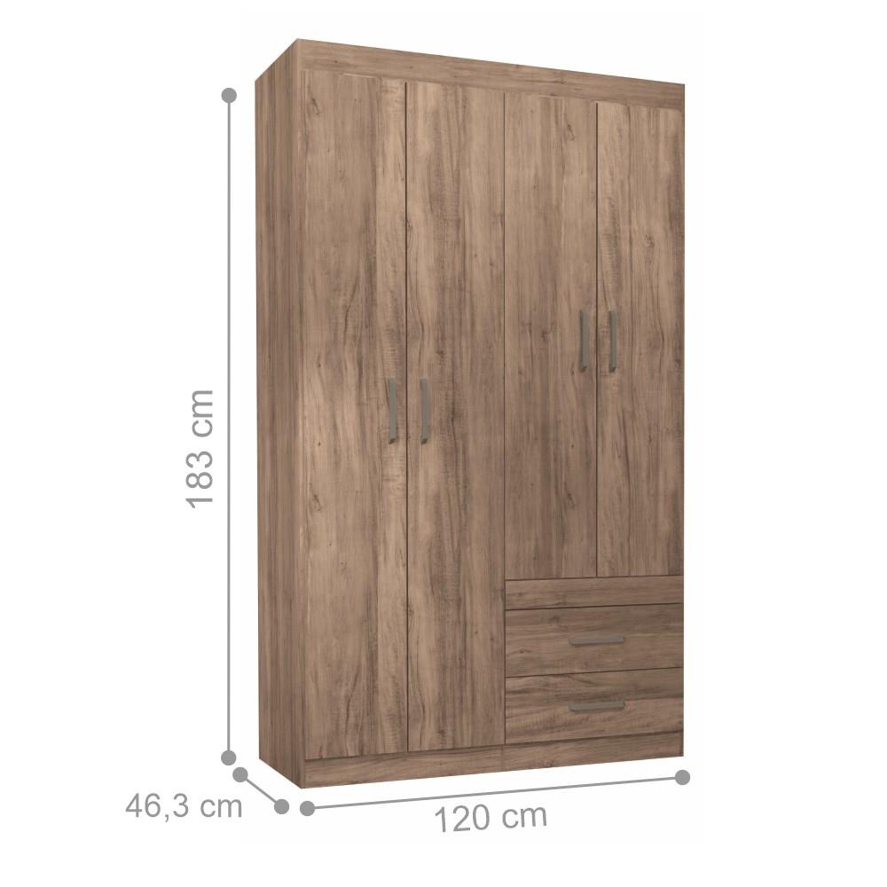 Conjunto Quarto de Solteiro Completo Maia Atacama