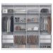 Guarda Roupa Casal 8 Portas 4 Gavetas Paris Branco