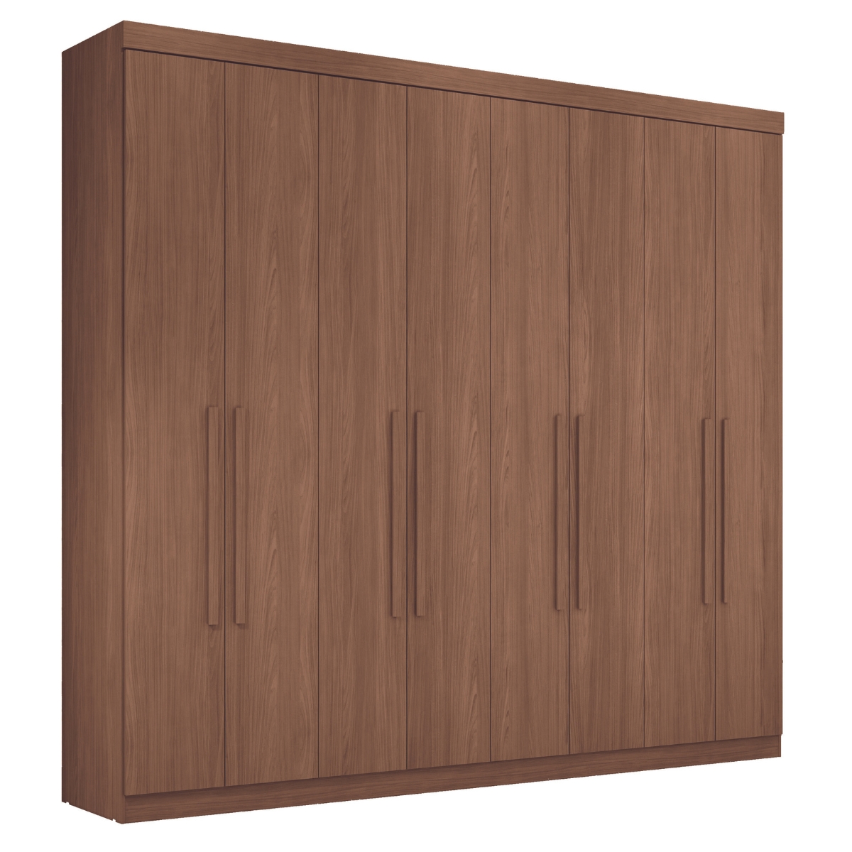 Guarda Roupa Casal 8 Portas 4 Gavetas Paris Jatobá