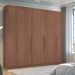 Guarda Roupa Casal 8 Portas 4 Gavetas Paris Jatobá