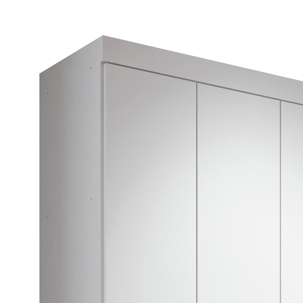 Guarda-Roupa Casal Master 8 Portas 6 Gavetas Branco