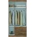 Guarda Roupa Roupeiro de Solteiro Compacto Com 3 Portas 2 Gaveta Luxo Apartamento AP Star 1,83x0,90 - Santos Andirá
