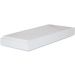 Kit Bicama Solteiro Branca Moderna Para Quarto Com Cabeceira Baú Acoplado Com Prateleiras + Cama Auxiliar + 1 Colchão Solteiro 88 Inv