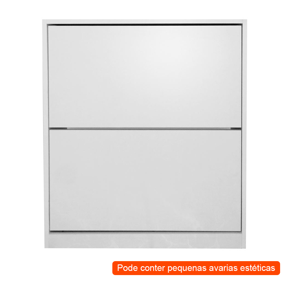 [OUTLET] Sapateira Dumont 2 PT Branco