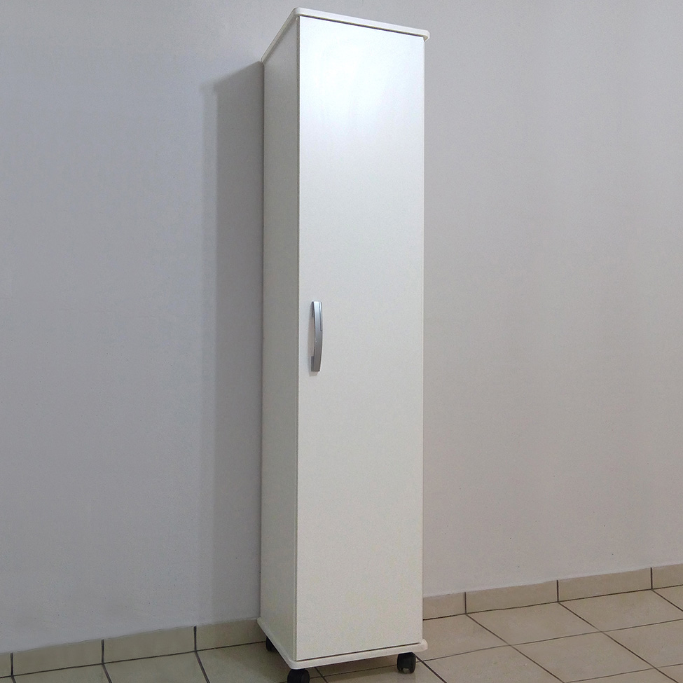 Armário Lavanderia Com 1 Porta Branco
