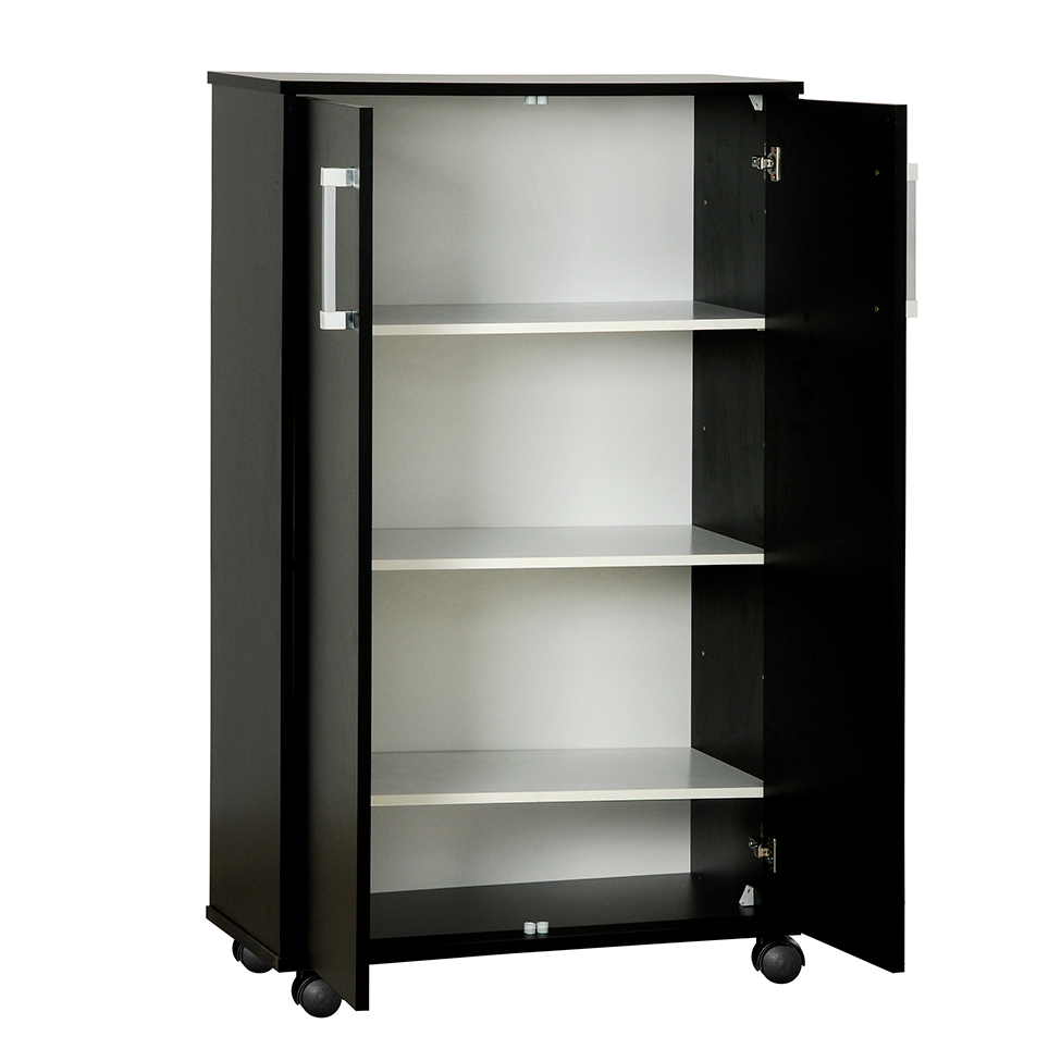 Armário Multiuso Hodor 2 PT Preto