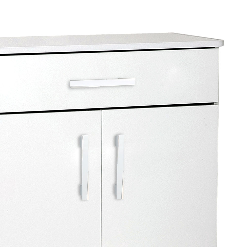 Gabinete Marina 2 Portas 1 Gaveta Branco