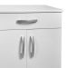 Gabinete Triplo 3 Portas 1 Gaveta Branco