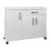 Gabinete Triplo 3 Portas 1 Gaveta Branco