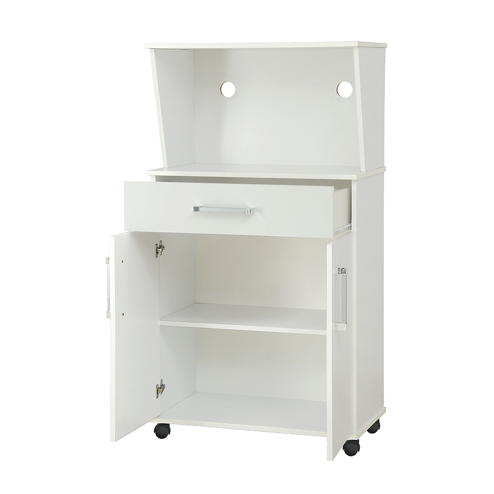 Gabinete de Cozinha Rubi 2 Portas 1 Gaveta Branco