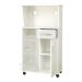 Gabinete de Cozinha com Fruteira Pérola 1 Porta 1 Gaveta Branco