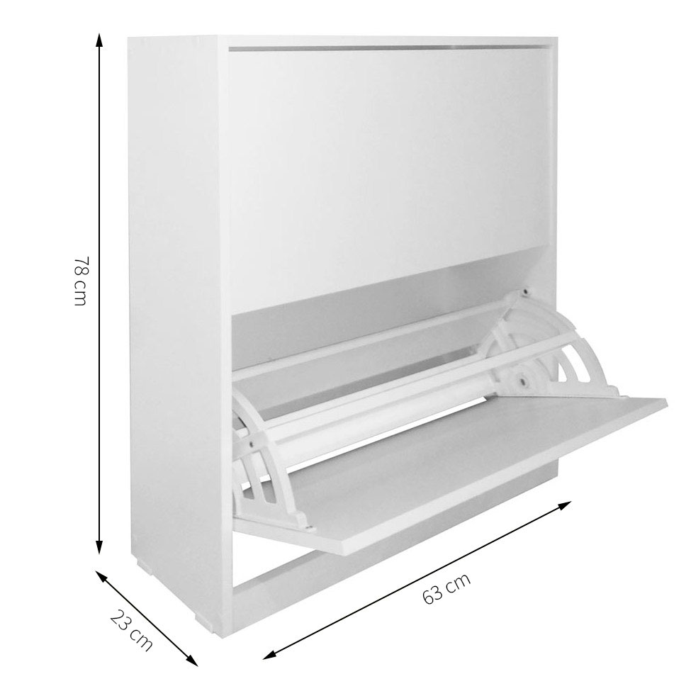 Sapateira Dumont 2 PT Branco