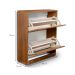 Sapateira Dumont 2 PT Castanho
