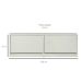 Sapateira Florenza 2 PT Branca