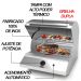Churrasqueira de Bancada à Gás GLP Sem Fumaça e com Acendedo