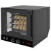 Forno Turbo Industrial Elétrico 49x60cm 250°c Saro com 4 Esteiras 220V Preto