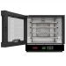 Forno Turbo Industrial Elétrico Saro 70L Painel Digital com 4 Esteiras 220V Preto