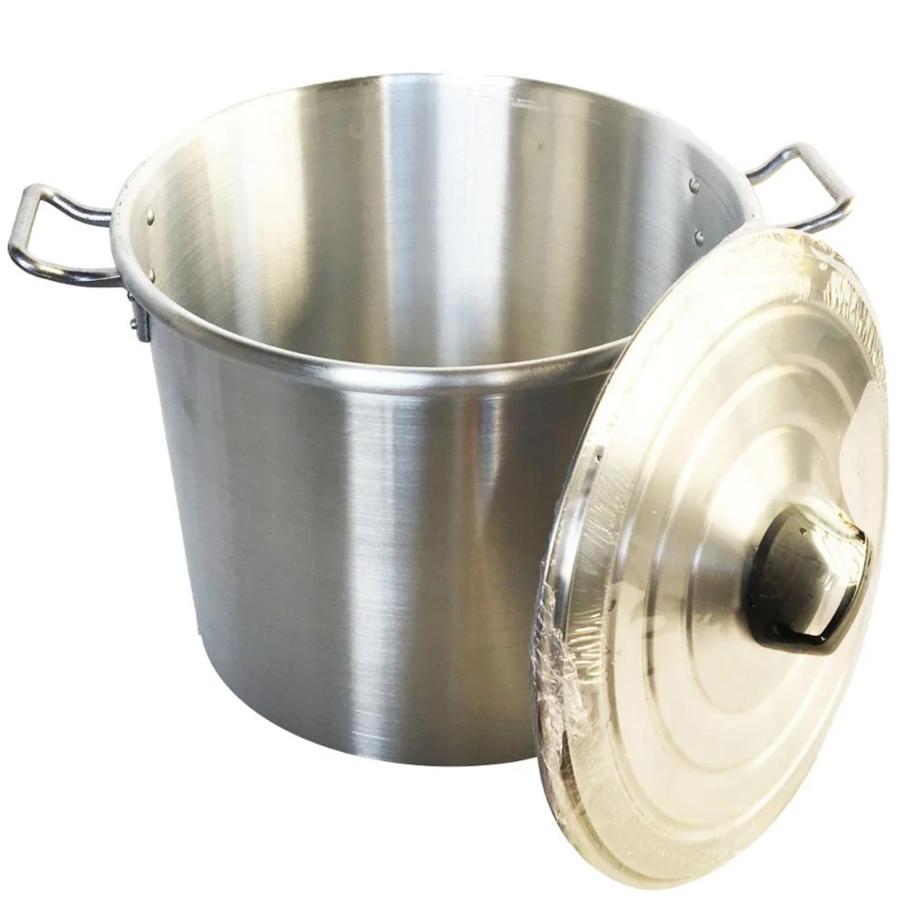 Panela Caldeirão Misturadeira Manual 21 litros Saro de Aço C