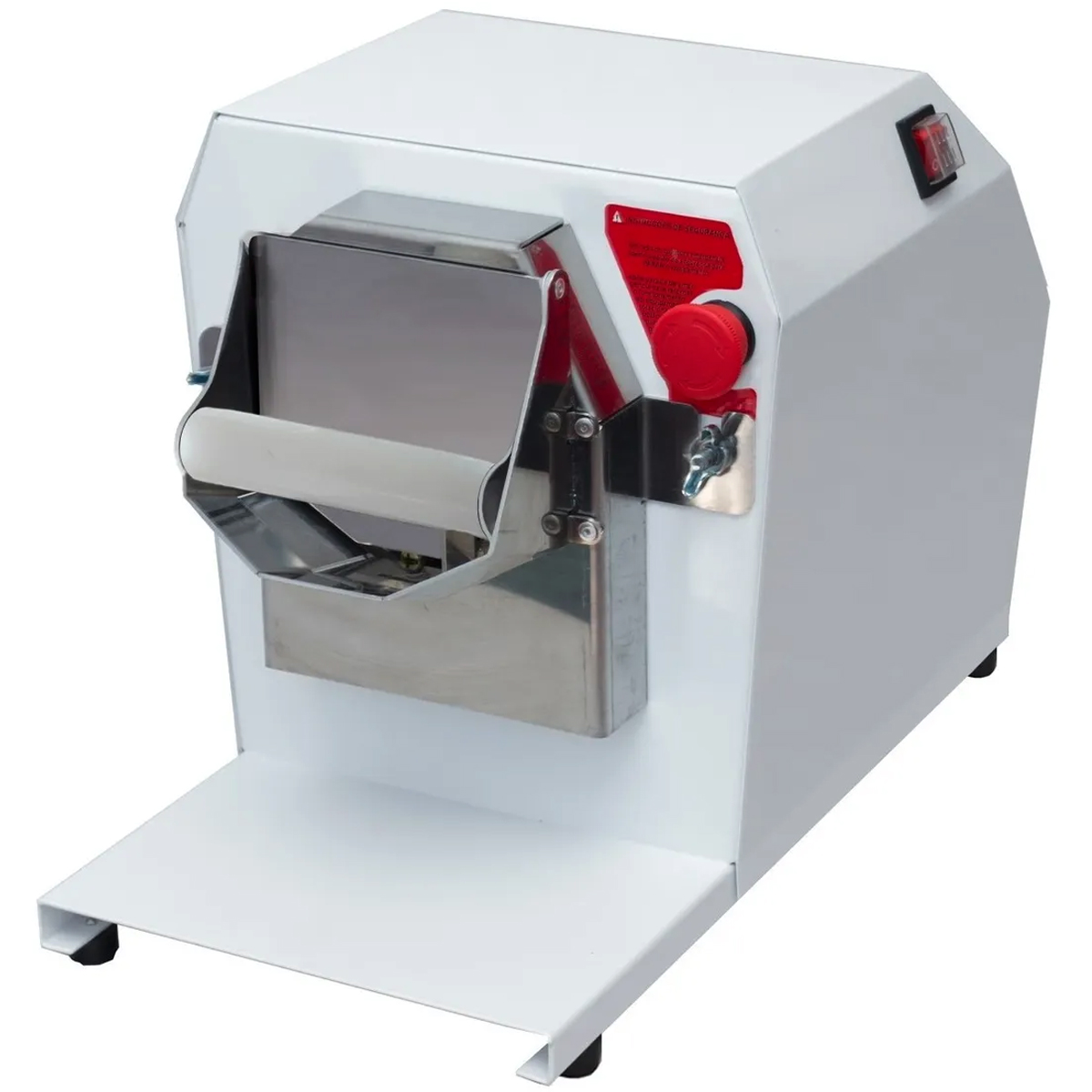Ralador Elétrico Bivolt Industrial para Queijo Legumes com 3 Discos de Corte Saro Branco