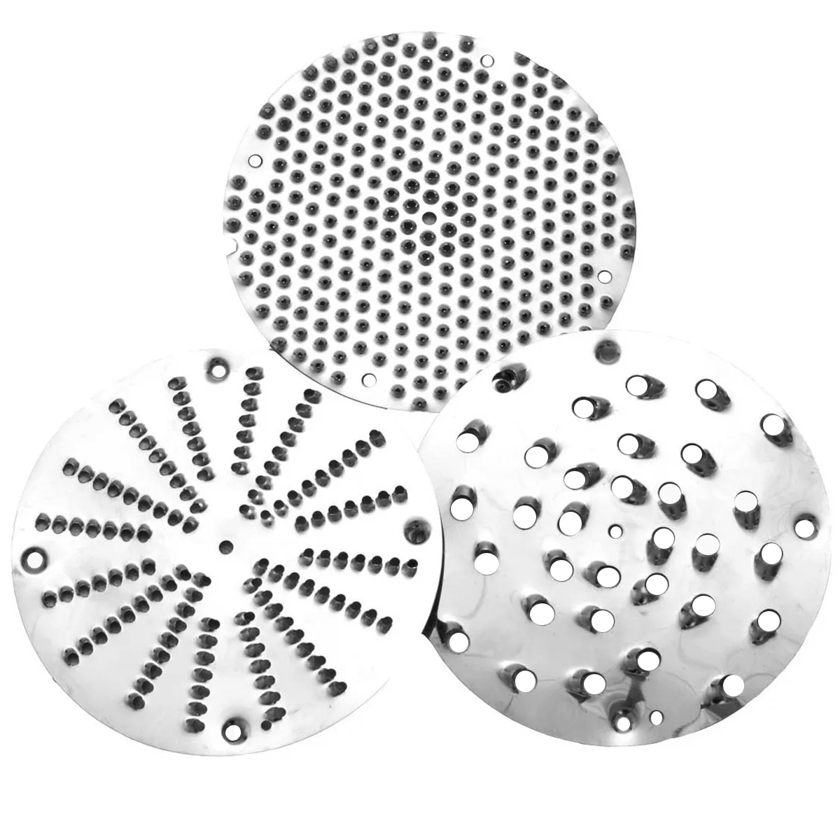 Ralador Elétrico Bivolt Industrial para Queijo Legumes com 3 Discos de Corte Saro Branco