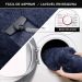 Tapete Passadeira Pelo Alto Felpudo Macio Anti Derrapante Cinza - 60 x 180 cm Tapete para Sala e Quarto