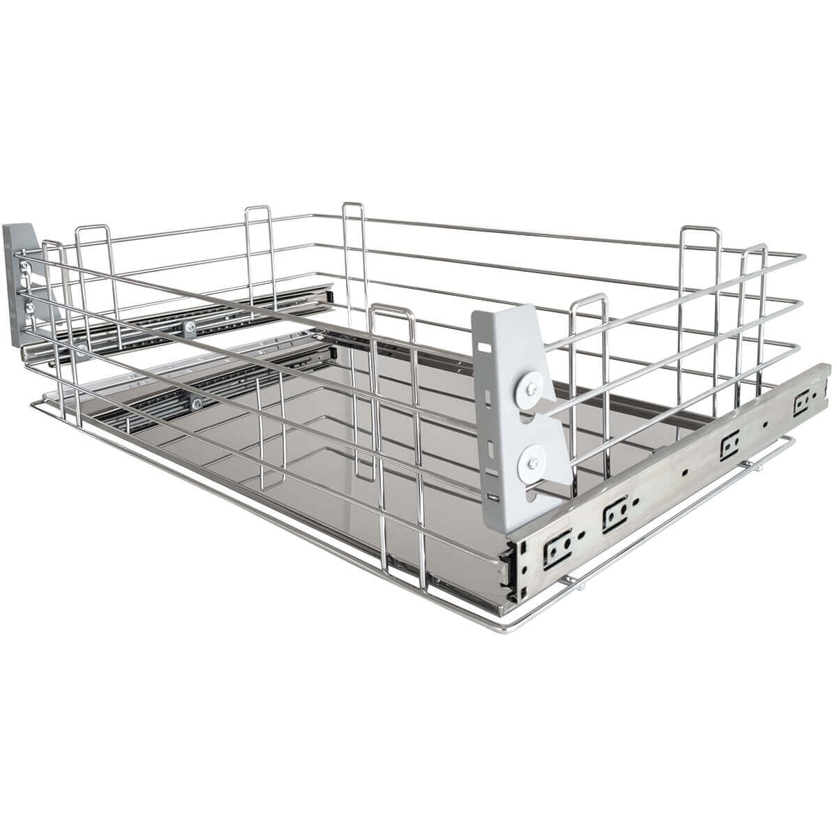 Gaveta Escorredor De Louça Porta Prato 57cm Com Bandeja Inox